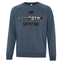 Spitfire MKIX Profile Adult Crew Neck Sweatshirt