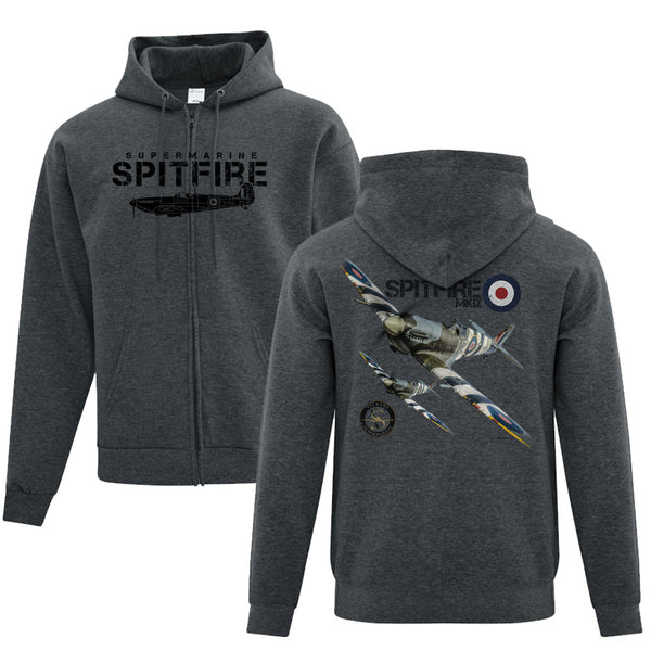 Spitfire MKIX Full Zip Adult Hoodie
