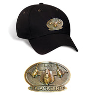 SR-71 Blackbird Brass Cap Black