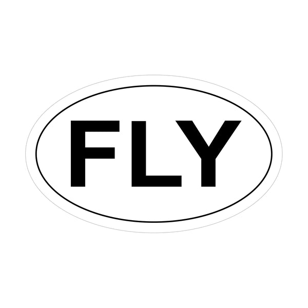 Fly Euro Sticker