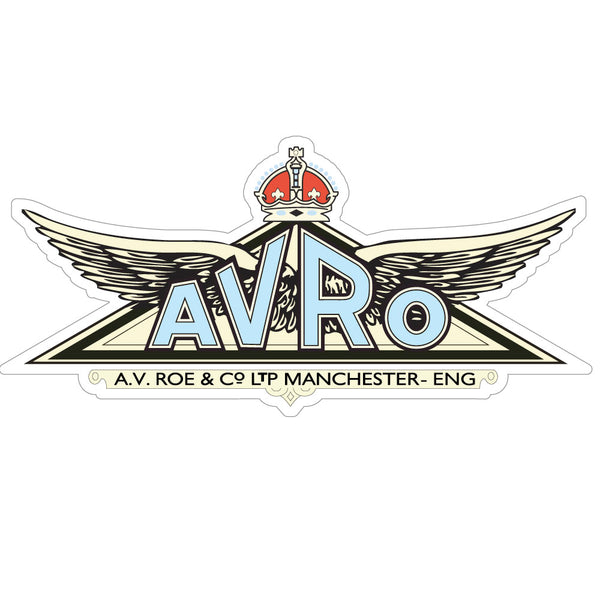 Avro Rj100 Sticker Avro Manchester Sticker – Labusch Skywear Inc.