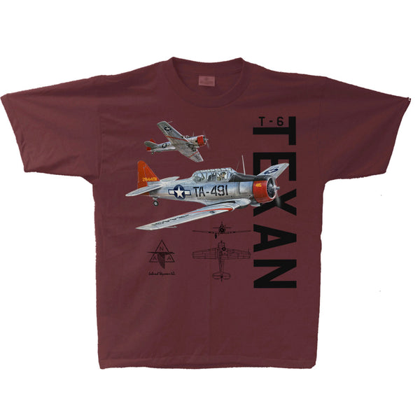 T-6 Texan Vintage Adult T-shirt