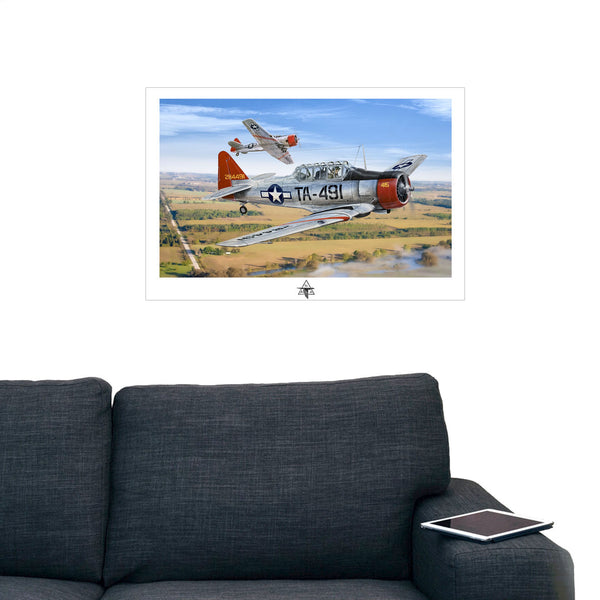 T-6 Texan Poster