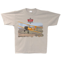 Tiger Moth Adult T-shirt - sand