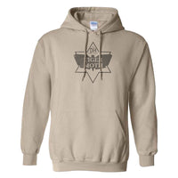 Tiger Moth Vintage Logo Apparel - sand hoodie