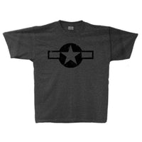 USAF Vintage Heather Adult T-shirt