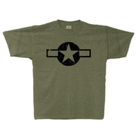 USAF Vintage Heather Adult T-shirt