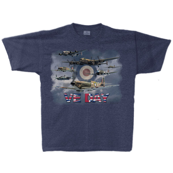 VE Day UK Adult T-shirt
