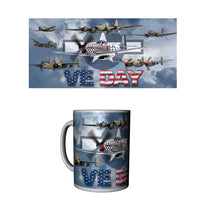 VE Day USA Ceramic Mug