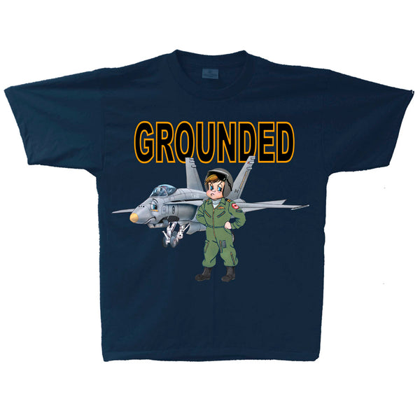 F-18 Grounded Youth T-shirt