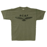 RCAF Eagle Vintage Heather Adult T-shirt Military Green Heather